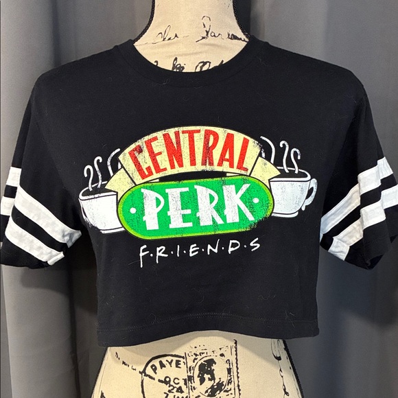 FRIENDS Tops - FRIENDS Black Graphic Tee